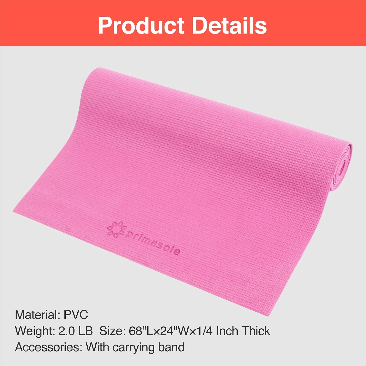 Yoga Mat with Carry Strap - Image 2