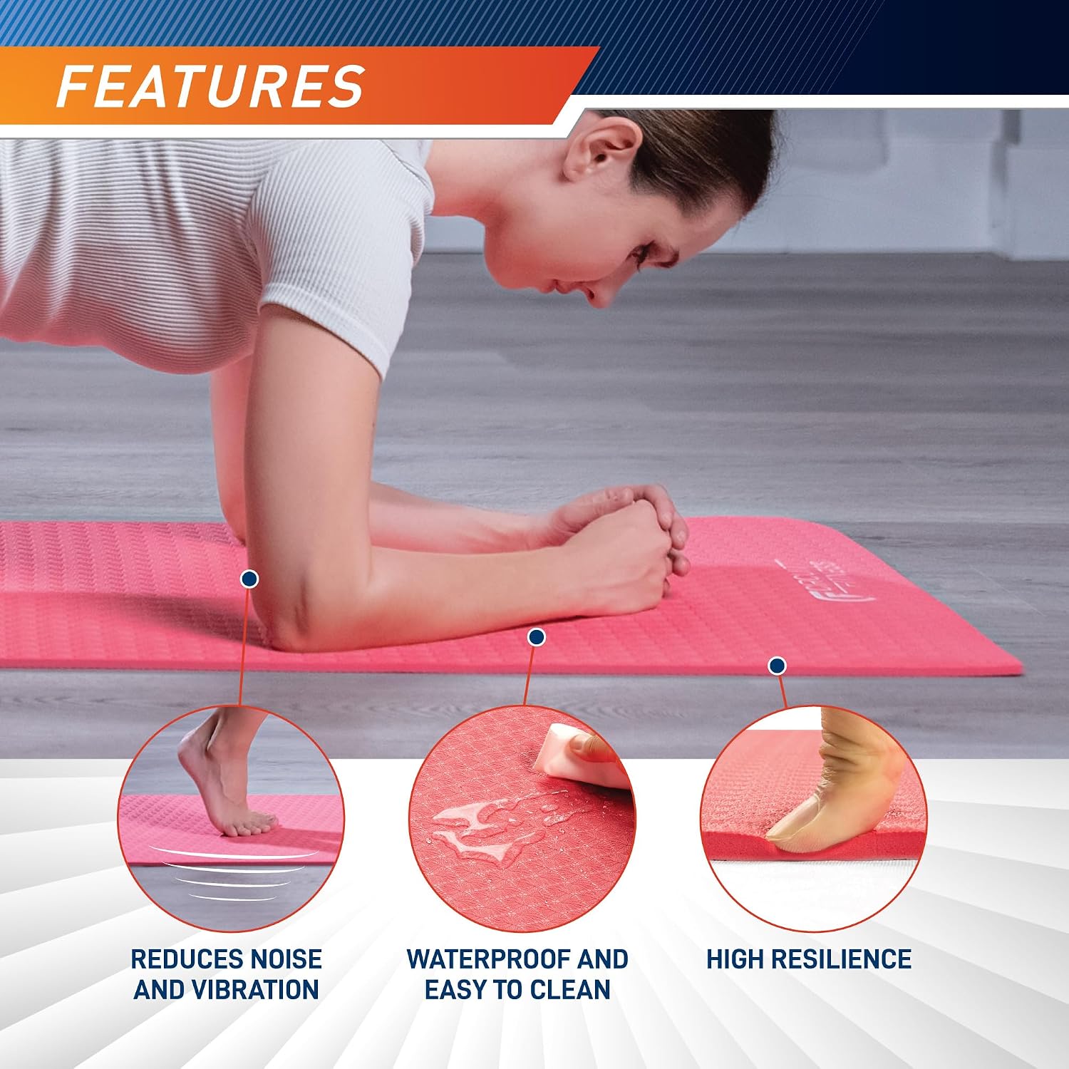 Non-Slip Multi-Purpose Yoga Mat - Image 2