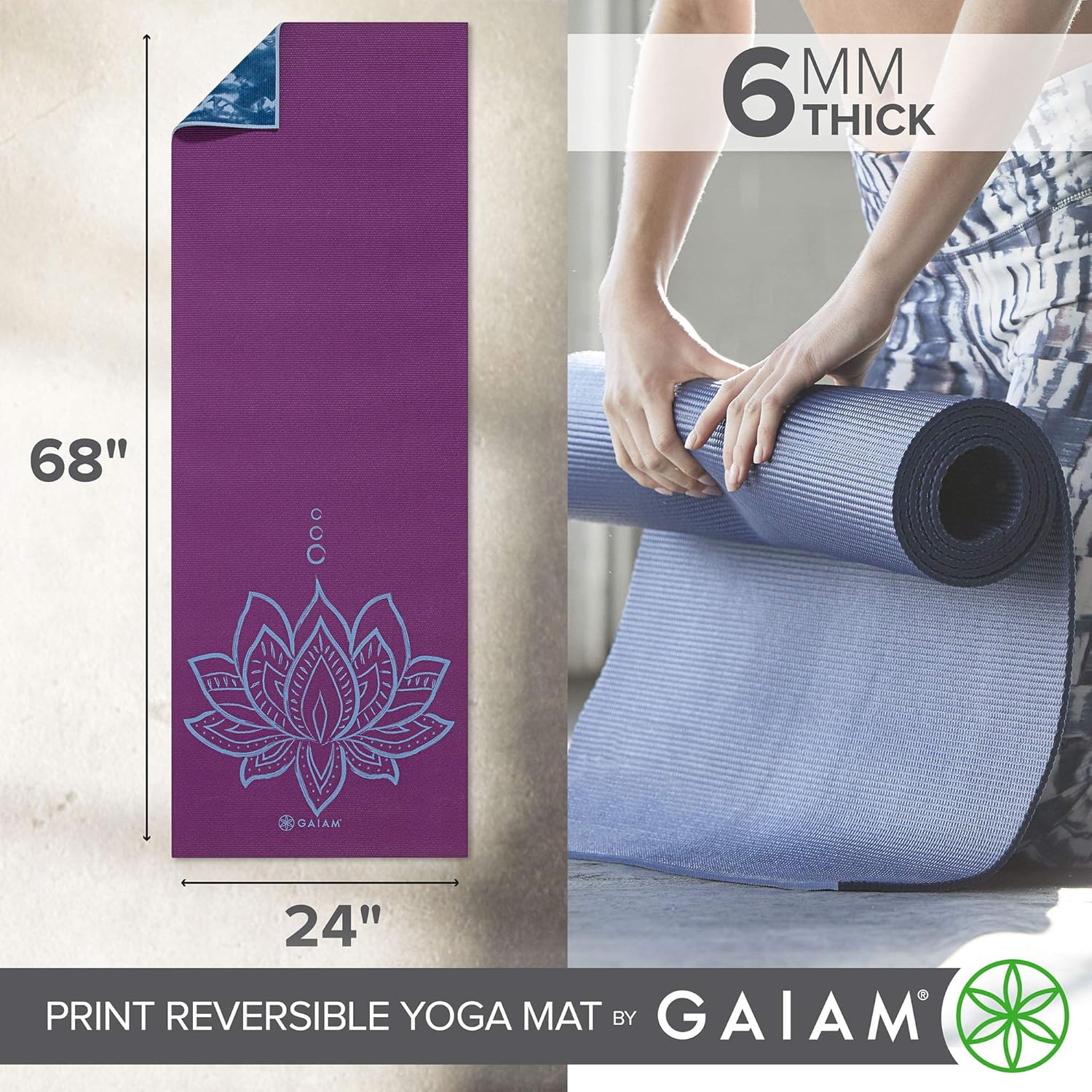 Premium Print Yoga Mat - Image 2